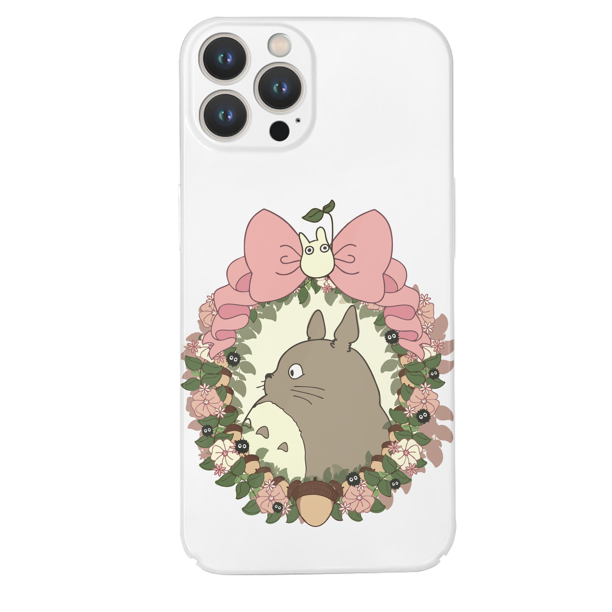 （画像用） となりのトトロ 草壁メイ 草壁サツキ My Neighbor Totoro Satsuki Kusakabe Mei Kusakabe 【iPhone 14シリーズ対応】ハードケース
